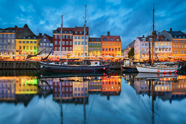 Wall Art | Nyhavn in Copenhagen at night