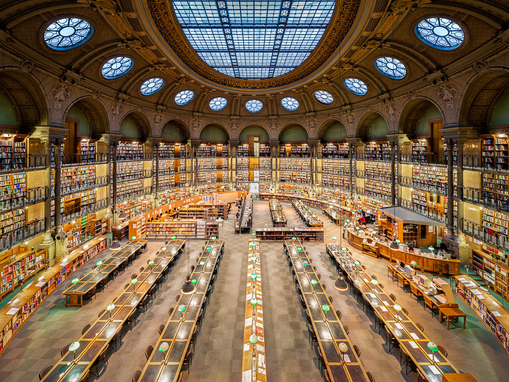 National Library of France in Paris