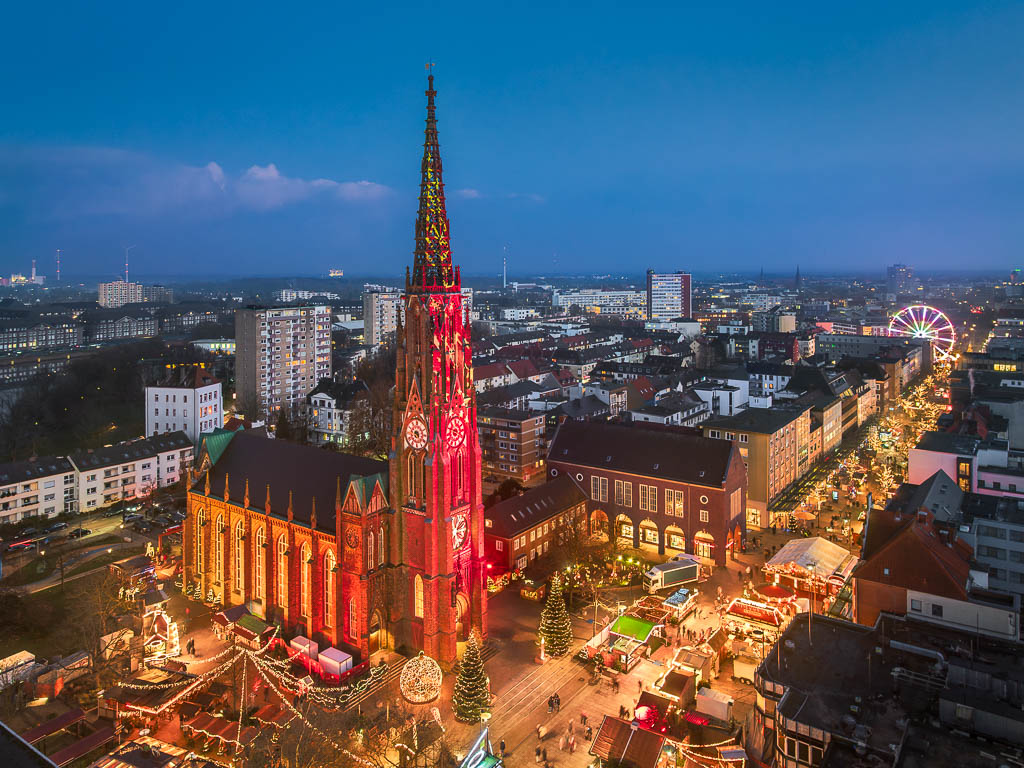 Christmas market in Bremerhaven