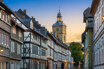 Historische Breite Straße in Goslar