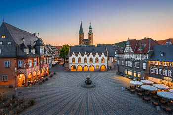 Sonnenuntergang in Goslar