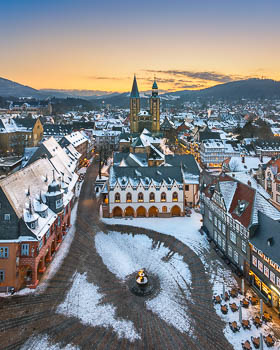 Winternacht in Goslar