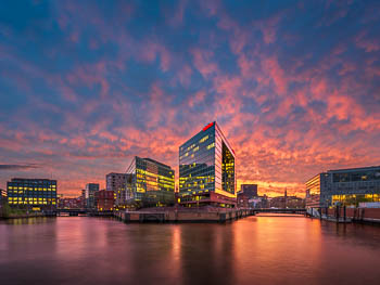 Spiegel-Gebäude in Hamburg