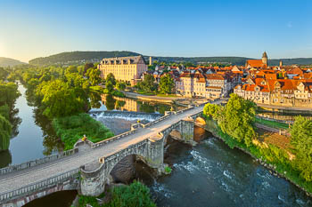 Hannoversch Münden Altstadt Luftaufnahme