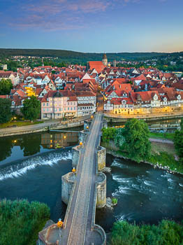 Hannoversch Münden Altstadt bei Nacht
