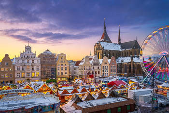 Christmas market in Rostock