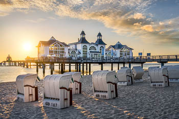 Sellin Pier on the Rügen island