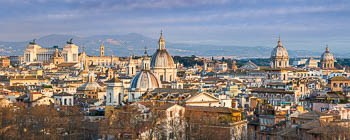 Historic skyline of Rome