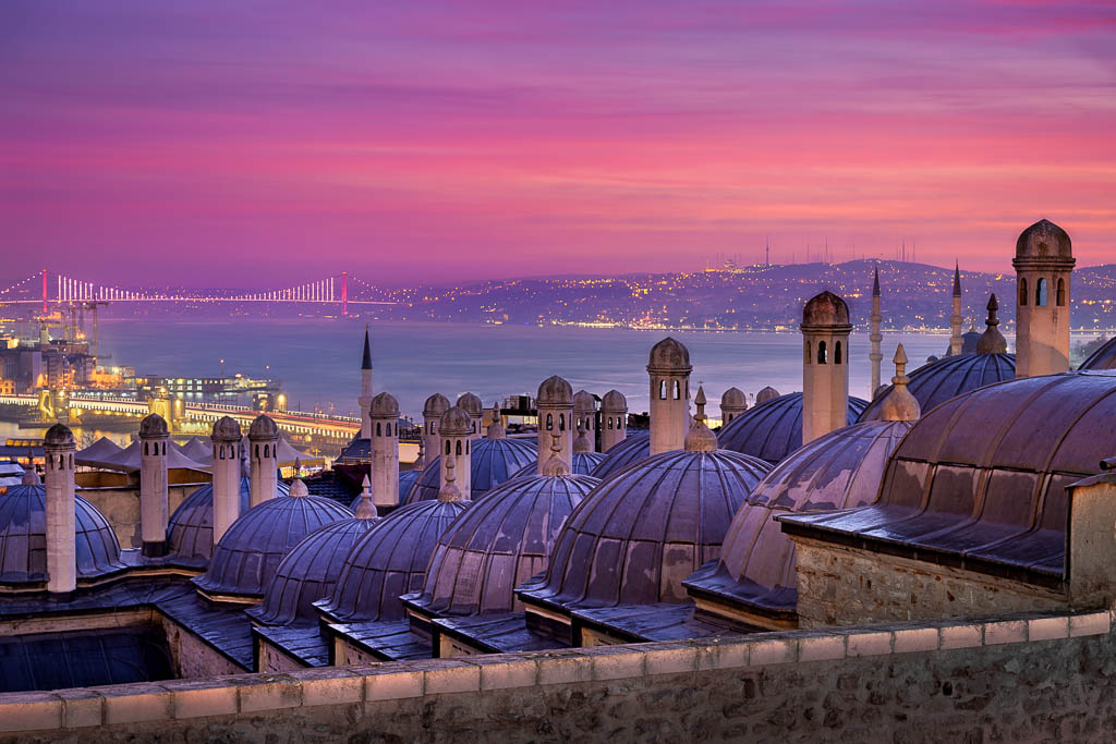 Sunrise above Instanbul