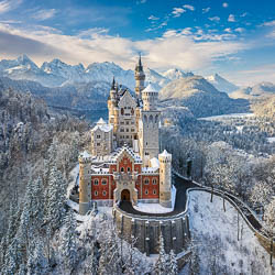 Titelbild für Schloss Neuschwanstein - Wandbilder