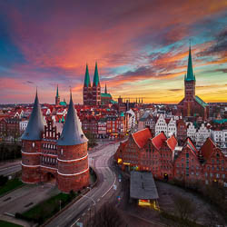 Titelbild für Lübeck - Wandbilder