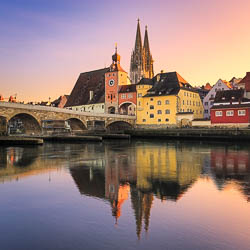 Titelbild für Regensburg - Wandbilder