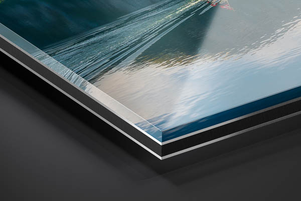 Acrylic Glass | Mountain village Hallstatt in Austria