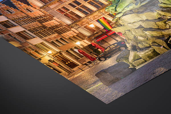 Fine Art Print - Grote Markt in Antwerp at night