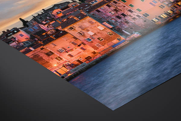 Kunstdruck / Poster | Sonnenuntergang in Rovinj
