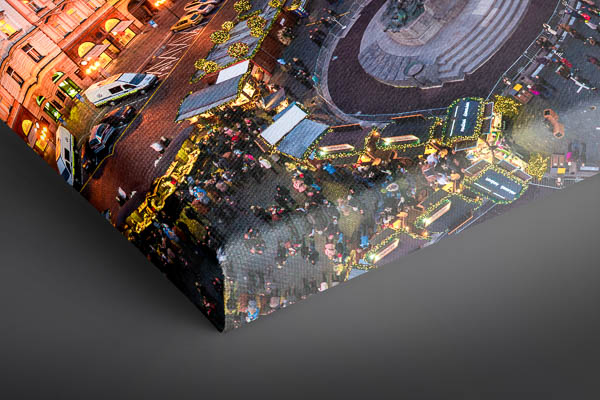 Canvas | Christmas market in Prague