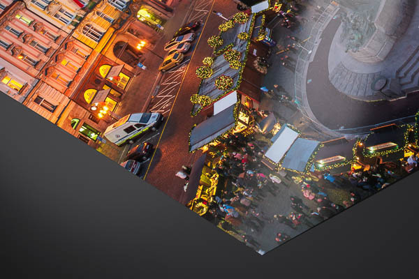 Fine Art Print | Christmas market in Prague
