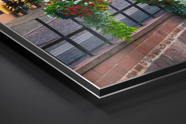 Metal Print | Summer evening in Colmar