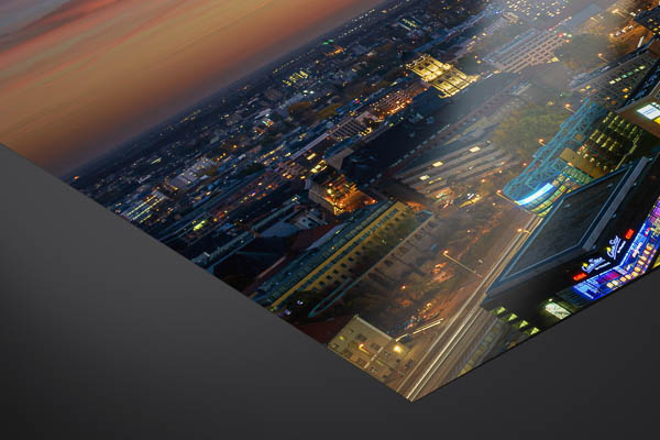 Fine Art Print | TV tower in Berlin during sunset