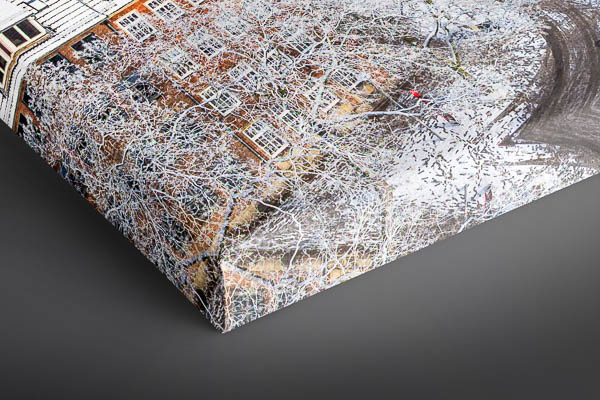 Leinwand | Altstadt von Bremen an einem Wintertag