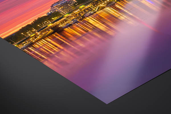 Fine Art Print | Schlachte in Bremen at sunset