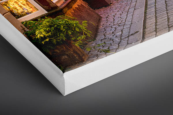 Leinwand | Schnoor in Bremen bei Nacht