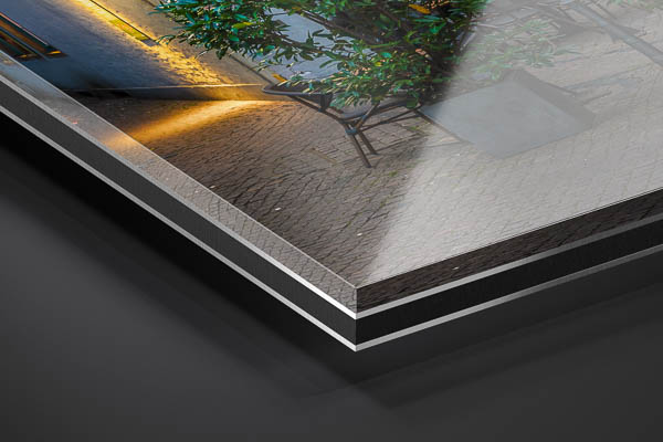 Acrylic Glass | Sunrise in Schnoor, Bremen