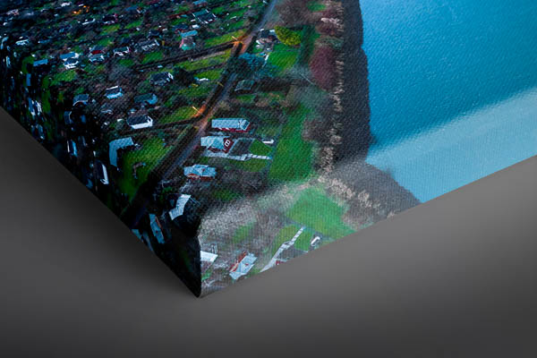 Canvas | Weserstadion at night in Bremen