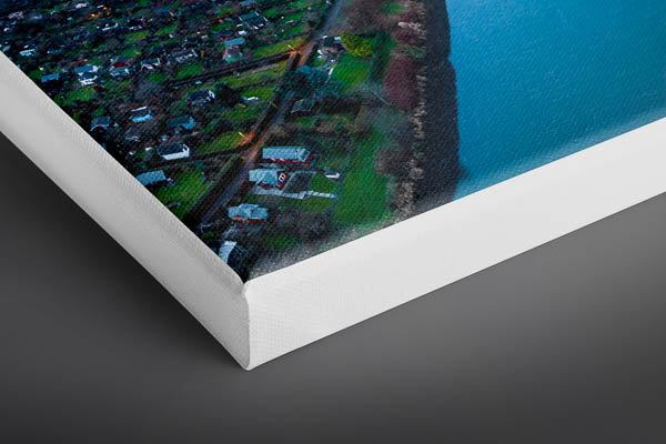 Canvas | Weserstadion at night in Bremen