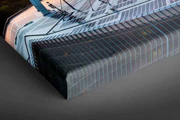 Leinwand | Weserstadion bei Sonnenaufgang in Bremen