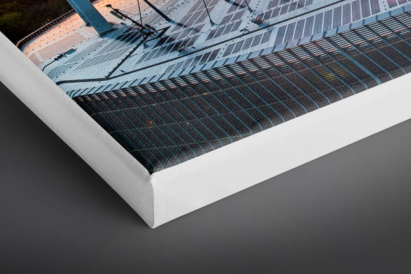 Leinwand | Weserstadion bei Sonnenaufgang in Bremen