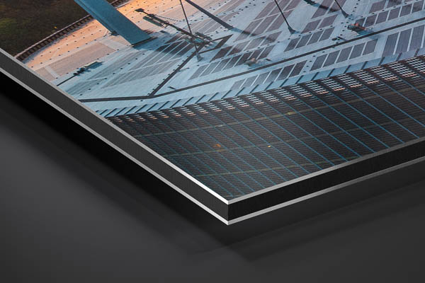 Alu-Dibond | Weserstadion bei Sonnenaufgang in Bremen