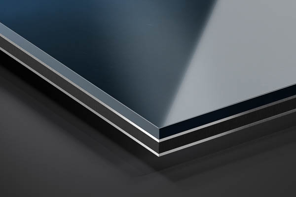 Acrylic Glass - Klimahaus in Bremerhaven at night