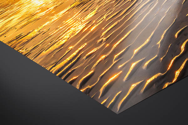 Fine Art Print | Sunset at the Weser in Bremerhaven