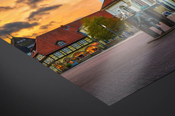 Kunstdruck / Poster | Marktplatz von Celle