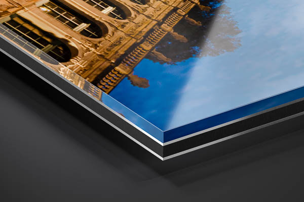 Acrylic Glass | Zwinger in Dresden at night
