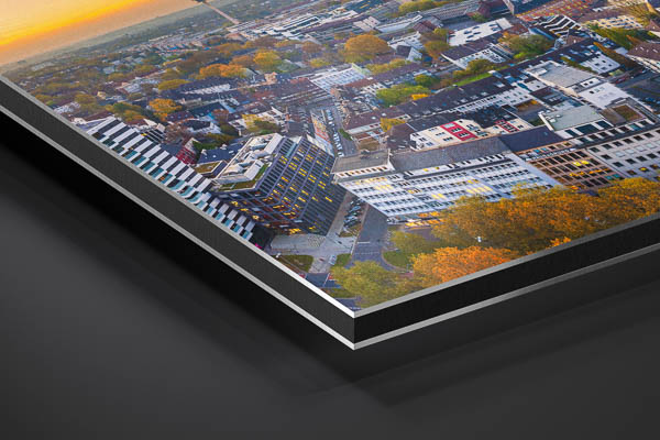 Metal Print - Sunset skyline of Essen