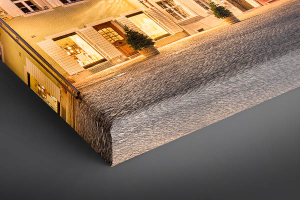 Canvas | Sunset at the Munsterplatz in Freiburg
