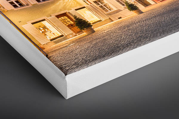 Canvas | Sunset at the Munsterplatz in Freiburg