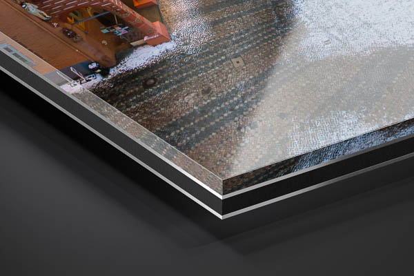 Acrylic Glass | Winter sunset in Goslar