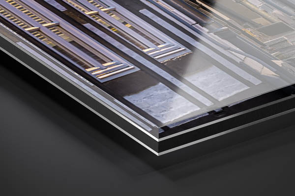 Acrylglas | Altstadt von Goslar bei Nacht