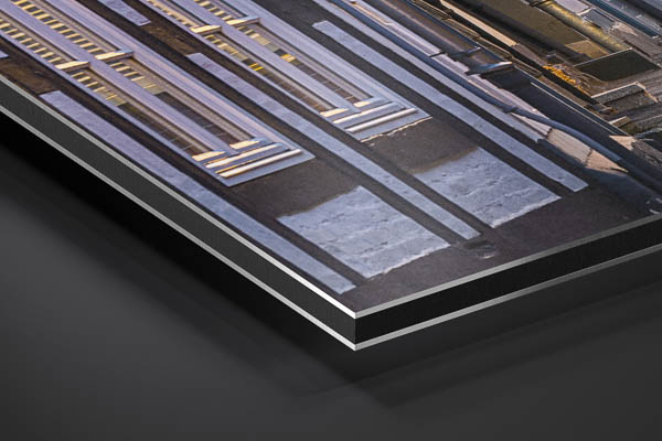 Alu-Dibond | Altstadt von Goslar bei Nacht