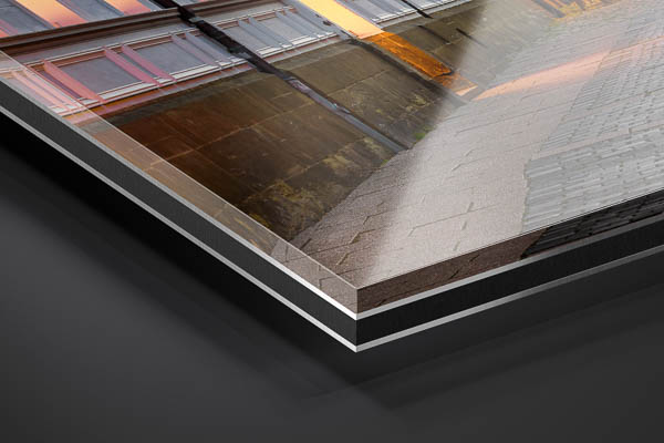 Acrylic Glass | Old town of Goslar at night