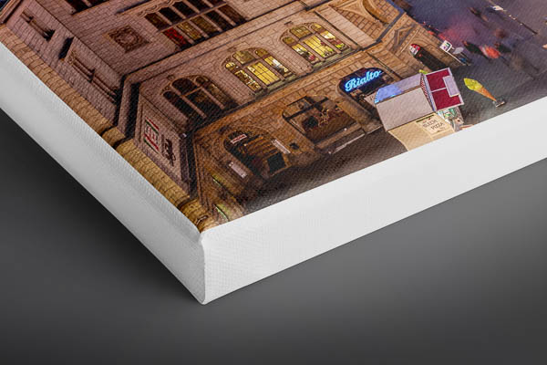 Canvas | Sunset skyline of Halle (Saale)