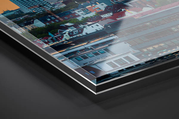 Acrylglas | Kirchtürme in Hamburg
