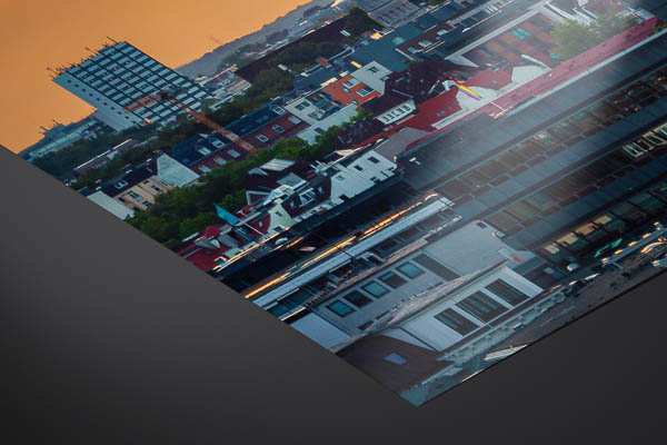Kunstdruck / Poster | Kirchtürme in Hamburg