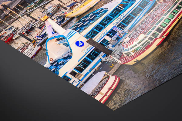 Kunstdruck / Poster | Sonnenuntergang an der Elbphilharmonie in Hamburg