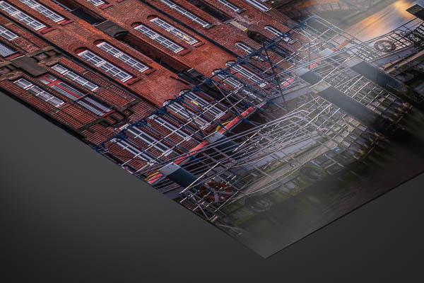 Fine Art Print | Nikolaifleet and Elbphilharmonie in Hamburg