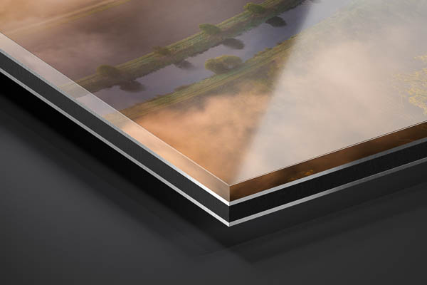 Acrylic Glass | Marienburg Castle on a foggy morning