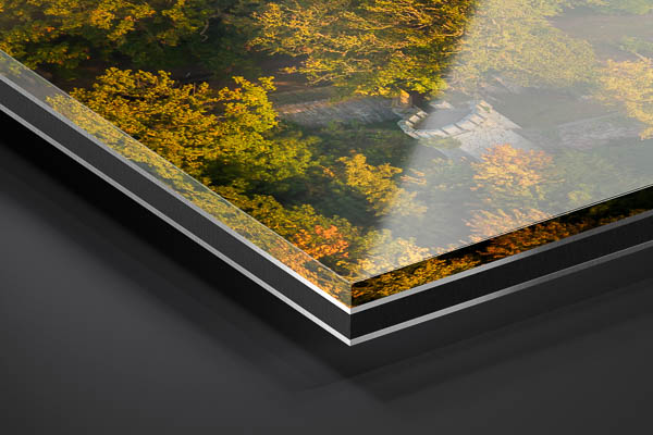 Acrylic Glass | Marienburg Castle on a foggy morning